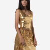 Gold night party dress fashion designer template product img 12