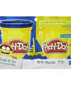 5010993540082 2.jpg Play-Doh Grab and Go Compound Bag + 2 Kleuren Klei