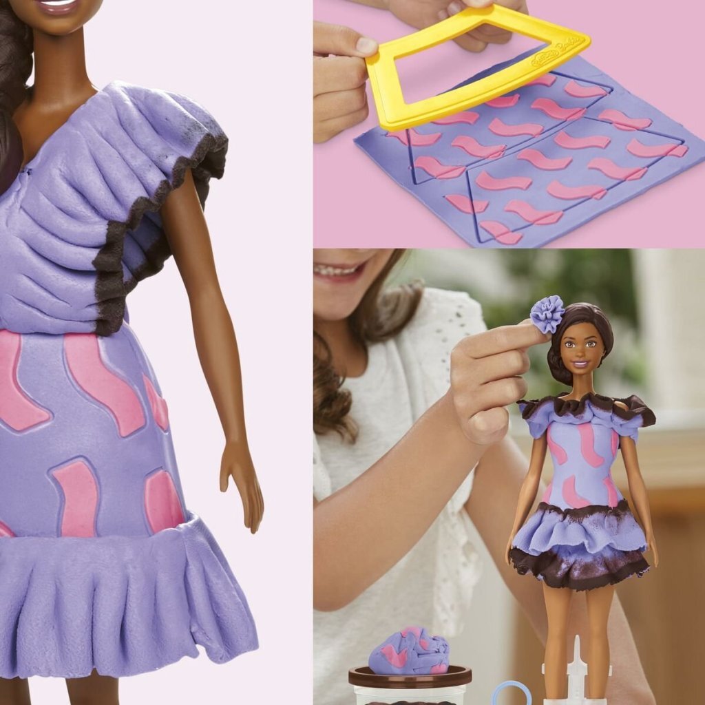 5010996315687 5.jpg Play-Doh Barbie Fashionista Ruffles