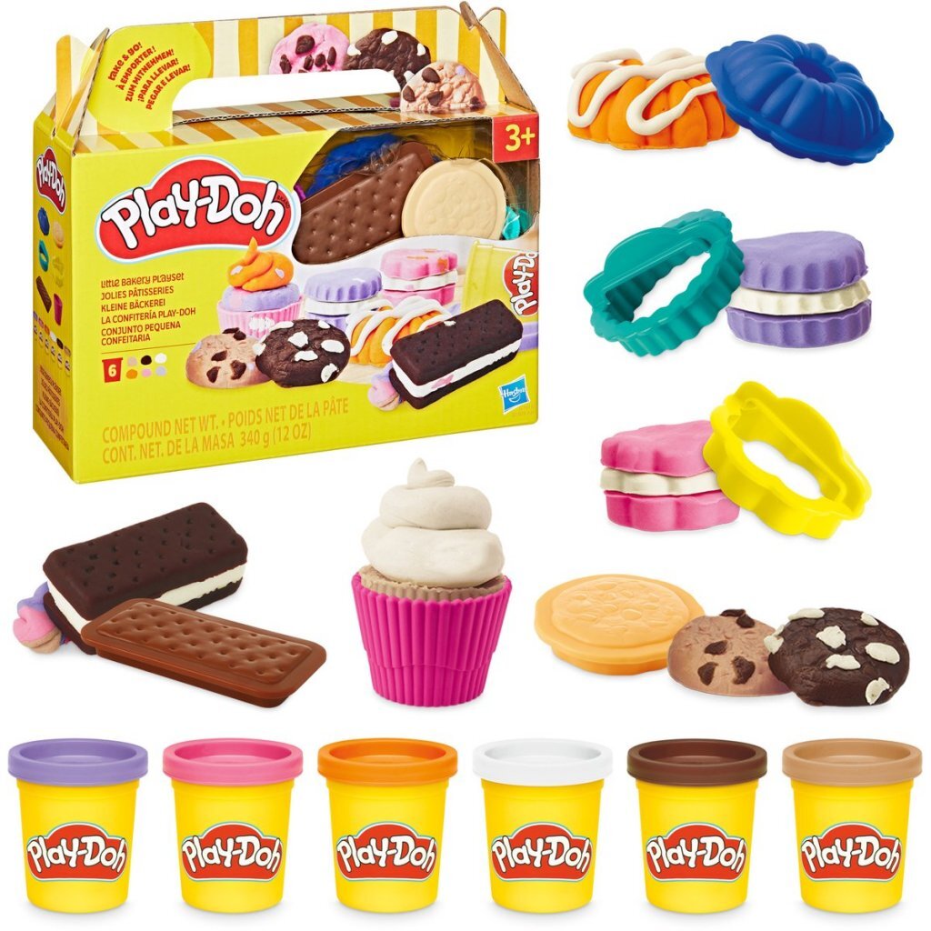 5010996321442 2.jpg Play-Doh Little Bakery Playset