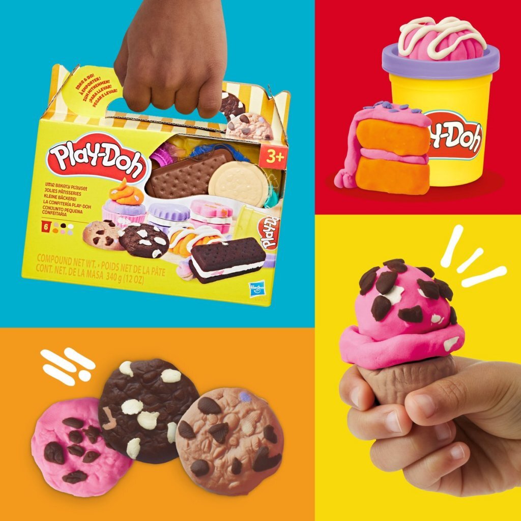 5010996321442 4.jpg Play-Doh Little Bakery Playset