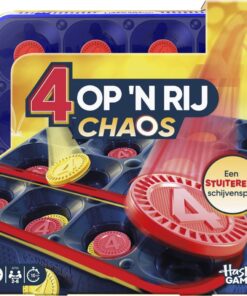 bordpret Hasbro Gaming 4 Op Een Rij Chaos