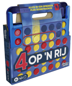 5010996355447 4.jpg Hasbro Gaming 4 Op 'n Rij