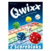 Qwixx Scorebloks 2 Stuks White Goblin Games Qwixx Scorebloks 2 Stuks