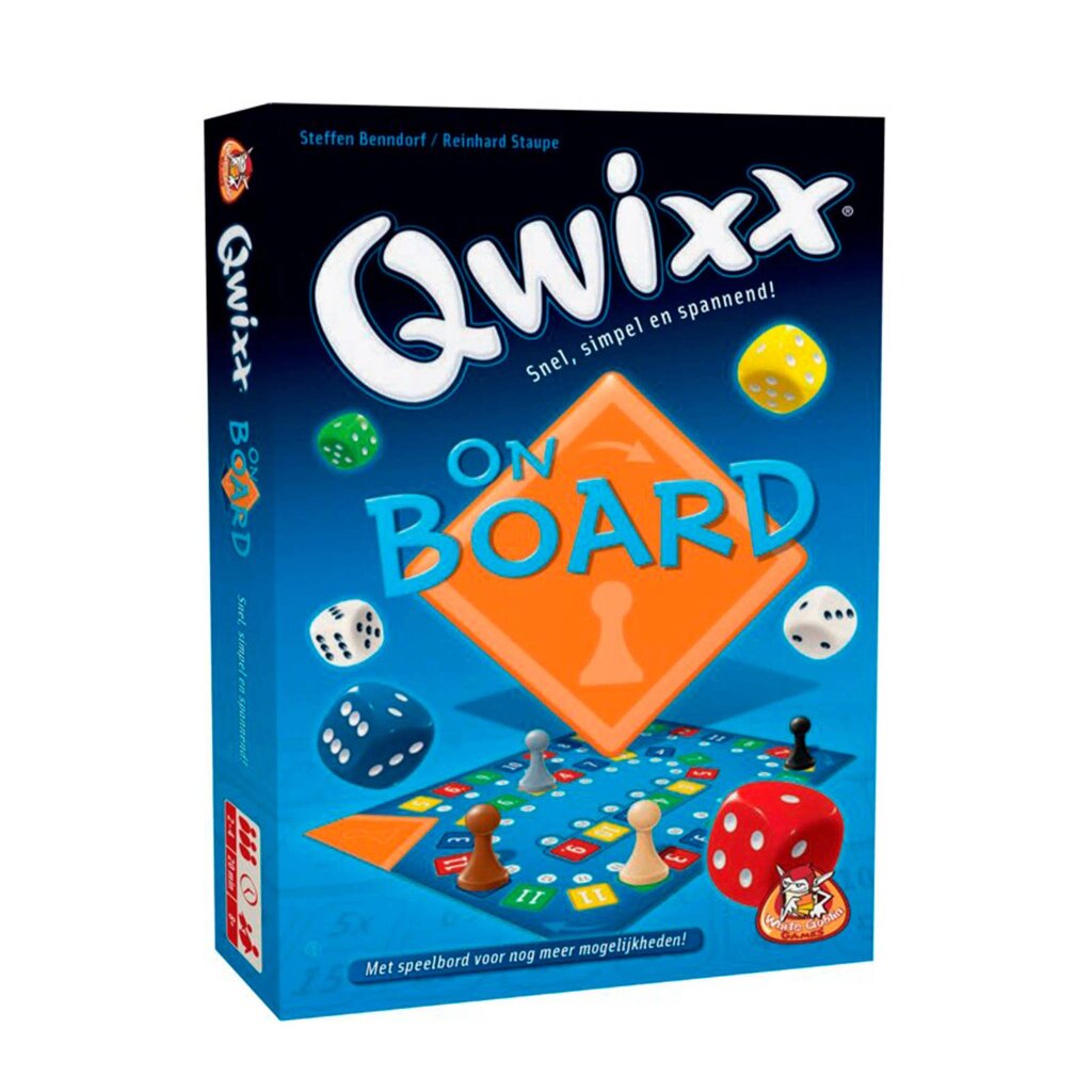 8718026303808 0.jpg White Goblin Games Qwixx On Board