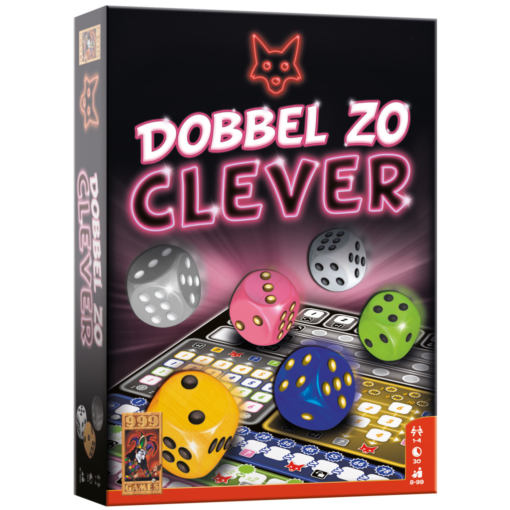 8719214426347 0.jpg 999 Games Dobbel Zo Clever