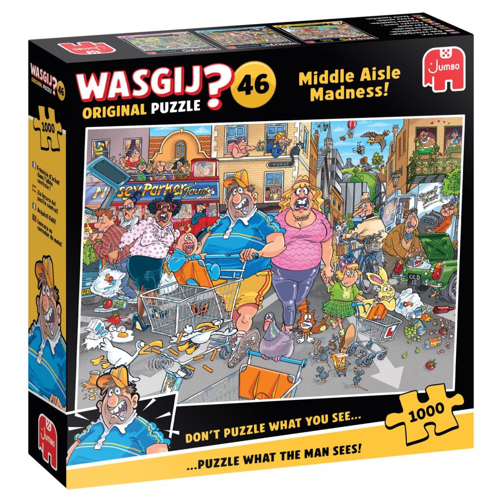 8721017602842 0.jpg Jumbo Wasgij Original Puzzel Buitenkansjes 1000 Stukjes