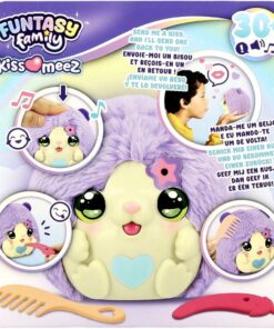 Jumbo Funtasy Family Knuffel Kiss Meez Hamster + Geluid