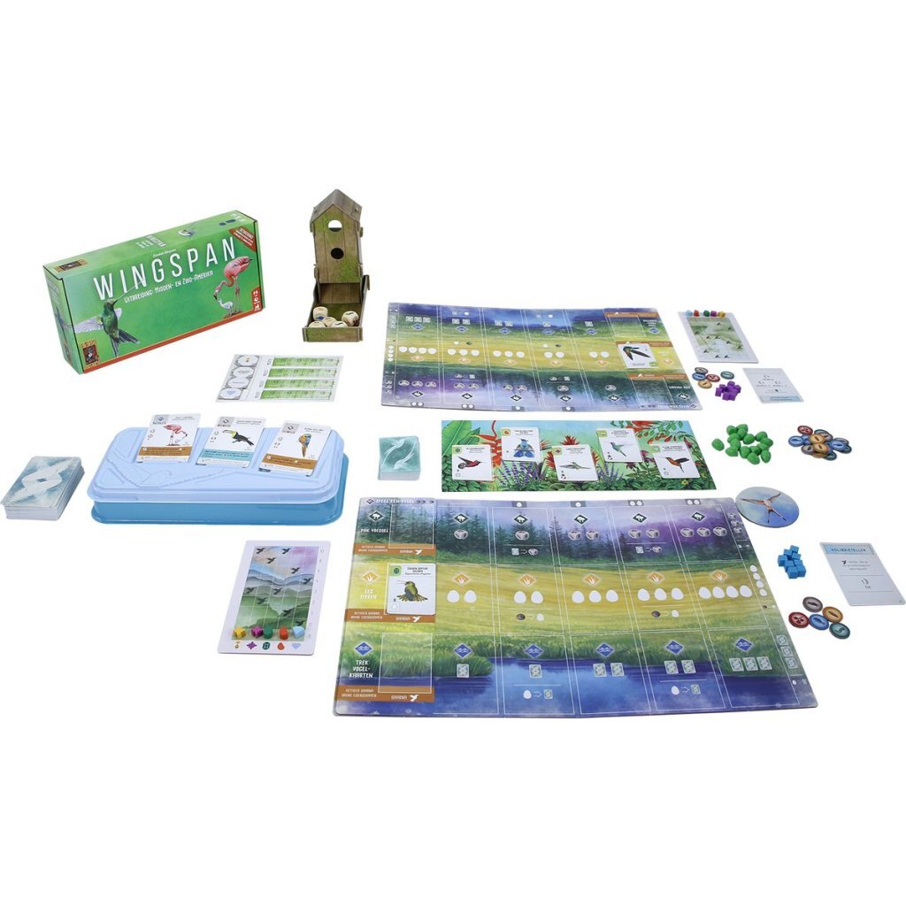 8721184284353 2.jpg 999 Games Wingspan Uitbreiding Midden- en Zuid-Amerika