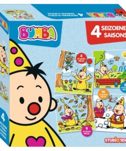 Bumba 4in1 Puzzel 4 Seizoenen 4-16 Stukjes