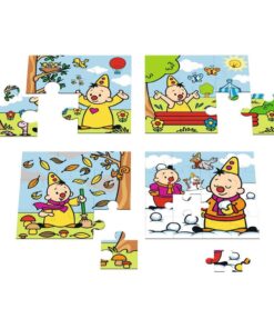 Bumba 4in1 Puzzel 4 Seizoenen 4-16 Stukjes
