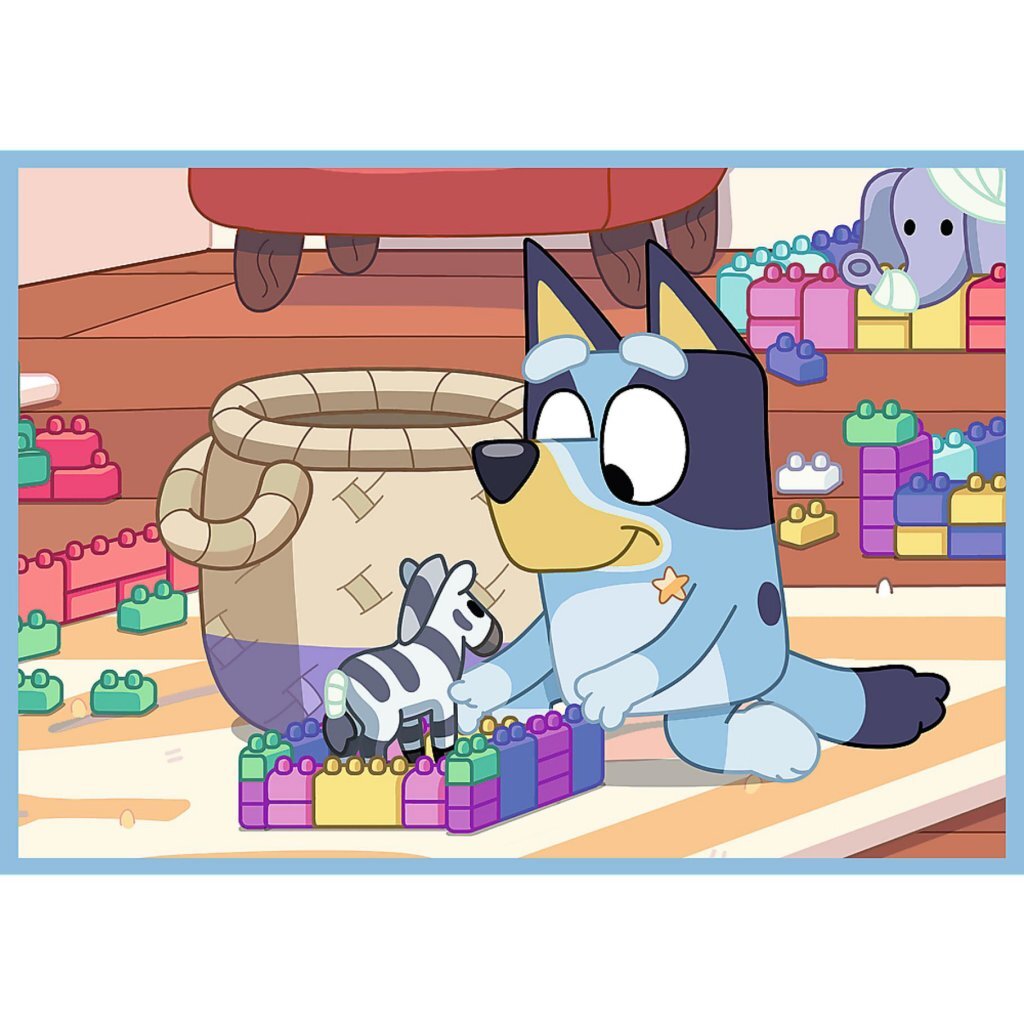 5900511346374 2.jpg Trefl Bluey 4in1 Puzzel 12-24 Stukjes