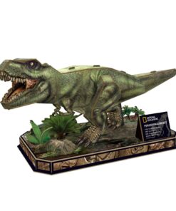 National Geographic Houten 3D Puzzel Tyrannosaurus Rex 52 Stukjes