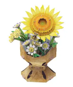 Cubic Fun 3D Puzzel Zonnebloem 102 Stukjes