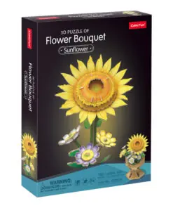 Cubic Fun 3D Puzzel Zonnebloem 102 Stukjes