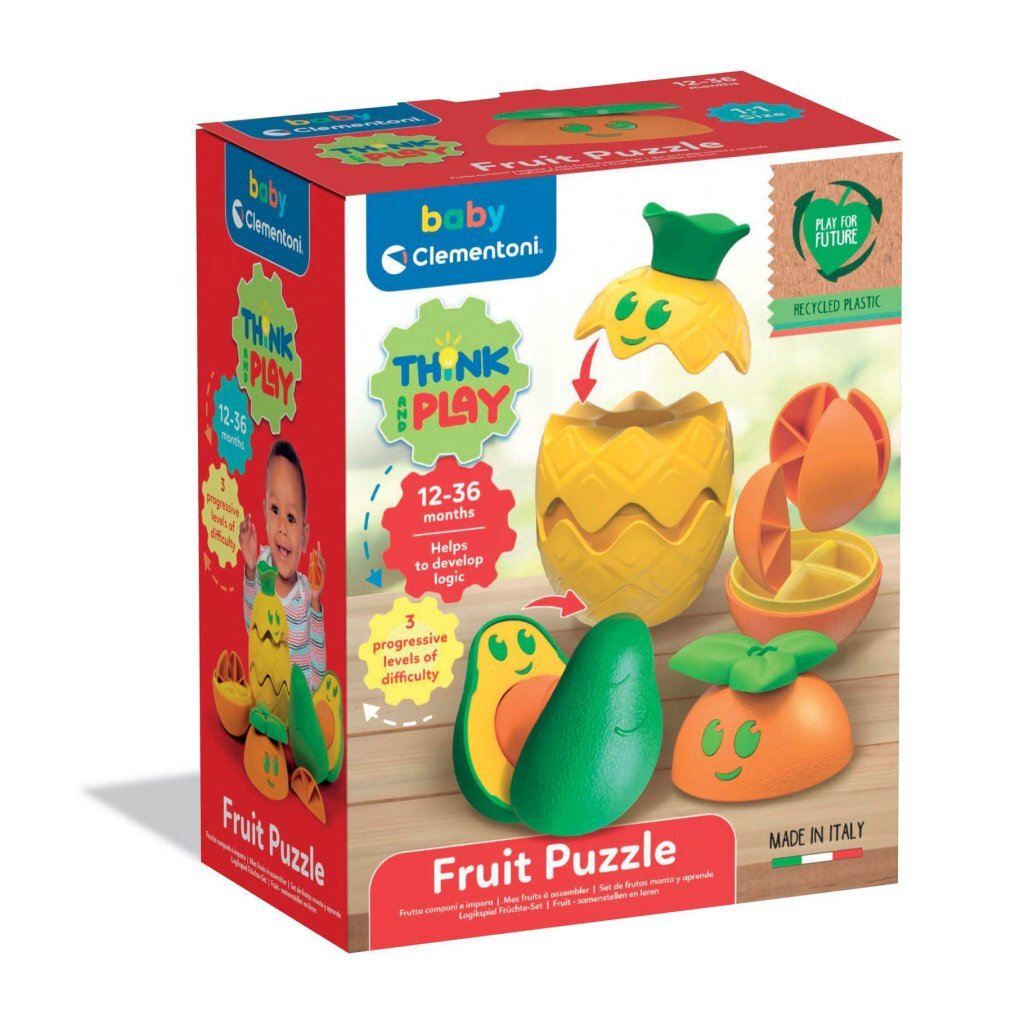 8005125175123 1.jpg Clementoni Baby Puzzel Fruit