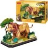 3D Puzzel Leeuw 40 Stukjes Cubic Fun 3D Puzzel Leeuw 40 Stukjes