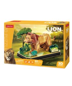 Cubic Fun 3D Puzzel Leeuw 40 Stukjes