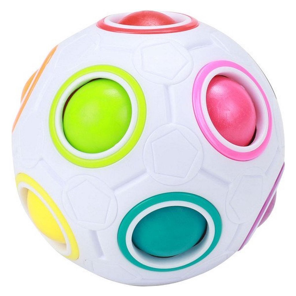 8714627000177 2.jpg Toi-Toys Brain Quest Magische Puzzelbal 7 cm