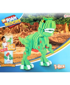 Toi-Toys Knutselpuzzel Dinosaurus 25,8 Cm Groen 104-delig