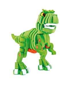 8719904435420 3.jpg Toi-Toys Knutselpuzzel Dinosaurus 25,8 Cm Groen 104-delig