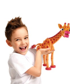 Toi-Toys 3D Puzzel Giraffe Junior 31,5 Cm Foam Oranje 104-delig