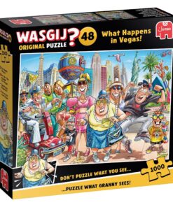 Jumbo Puzzel Wasgij Original 48 What Happens In Vegas! 1000 Stukjes