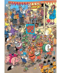 Jumbo Puzzel Jan van Haasteren Fijne 90ste! 500 Stukjes + Poster